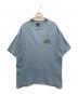 stussy（ステューシー）の古着「ROYAL GOODS TEE」｜スカイブルー