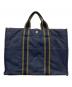 HERMES（エルメス）の古着「フールトゥトートバッグ」｜ネイビー