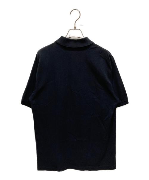 AURALEE（オーラリー）AURALEE (オーラリー) SUPER FINE COTTON PIQUE BIG POLO ブラック サイズ:SIZE 3の古着・服飾アイテム