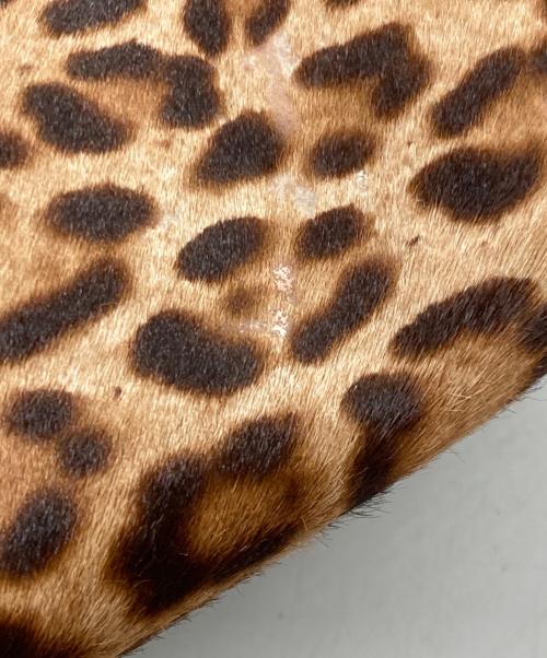 J&M DAVIDSON（ジェイ＆エム デヴィッドソン）J&M DAVIDSON (ジェイ＆エム デヴィッドソン) ハラコレザーレオパードボストンバッグ レオパードの古着・服飾アイテム