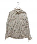 SLOBE IENAスローブ イエナ）の古着「flower western シャツ」｜アイボリー
