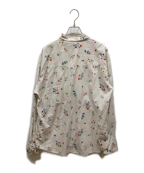 SLOBE IENA（スローブ イエナ）SLOBE IENA (スローブ イエナ) flower western シャツ アイボリー サイズ:SIZE Freeの古着・服飾アイテム