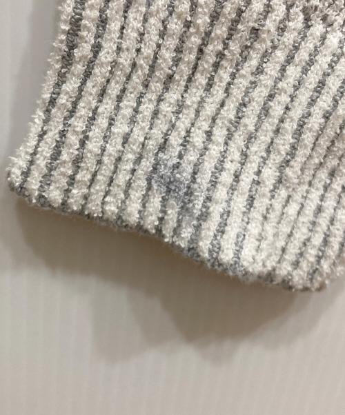 STONE ISLAND（ストーンアイランド）STONE ISLAND (ストーンアイランド) ロゴパッチセーター グレー サイズ:SIZE Mの古着・服飾アイテム