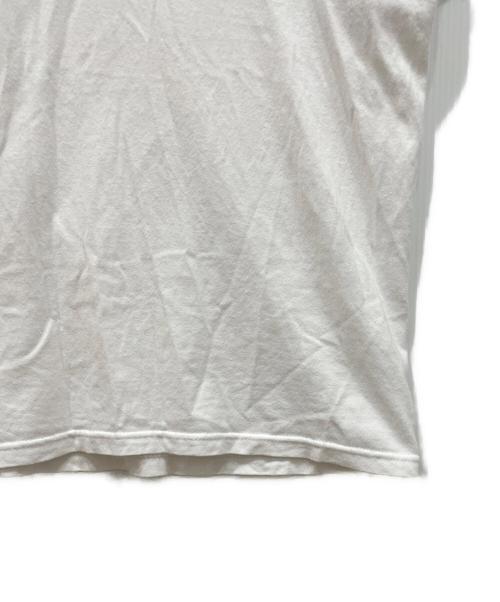 stussy（ステューシー）stussy (ステューシー) シャドーマン刺繍Tシャツ ホワイト サイズ:Lの古着・服飾アイテム