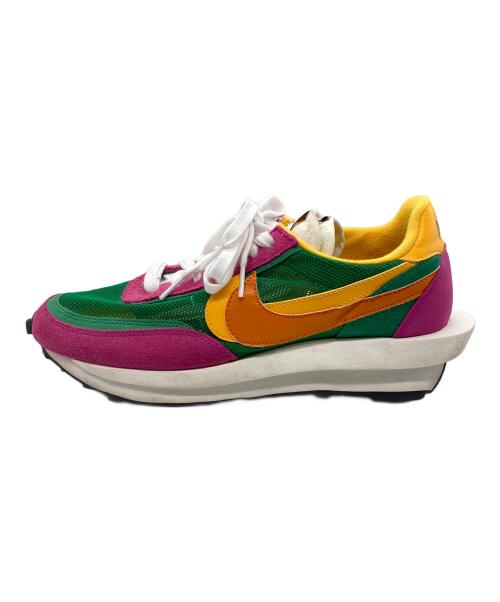 NIKE（ナイキ）NIKE (ナイキ) sacai (サカイ) ローカットスニーカー グリーン×パープル サイズ:SIZE 28cmの古着・服飾アイテム