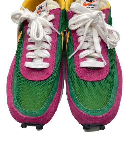 NIKE（ナイキ）NIKE (ナイキ) sacai (サカイ) ローカットスニーカー グリーン×パープル サイズ:SIZE 28cmの古着・服飾アイテム