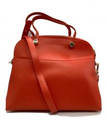 FURLA（フルラ）の古着「2WAYショルダーバッグ」｜オレンジ