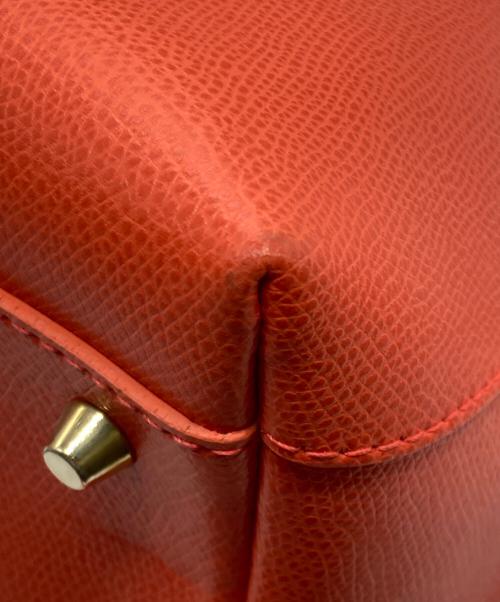 FURLA（フルラ）FURLA (フルラ) 2WAYショルダーバッグ オレンジの古着・服飾アイテム