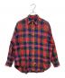 RALPH LAUREN（ラルフローレン）の古着「THE BIG SHIRT」｜レッド×グリーン