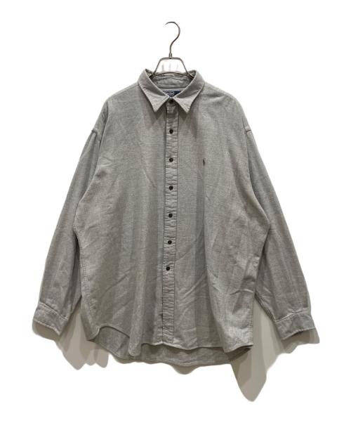 POLO RALPH LAUREN（ポロ・ラルフローレン）POLO RALPH LAUREN (ポロ・ラルフローレン) ロングスリーブシャツ グレー サイズ:XLの古着・服飾アイテム