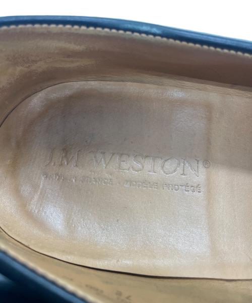 J.M.WESTON（ジェイエムウエストン）J.M.WESTON (ジェイエムウエストン) 180シグネチャーローファー ブラック サイズ:SIZE 7Eの古着・服飾アイテム