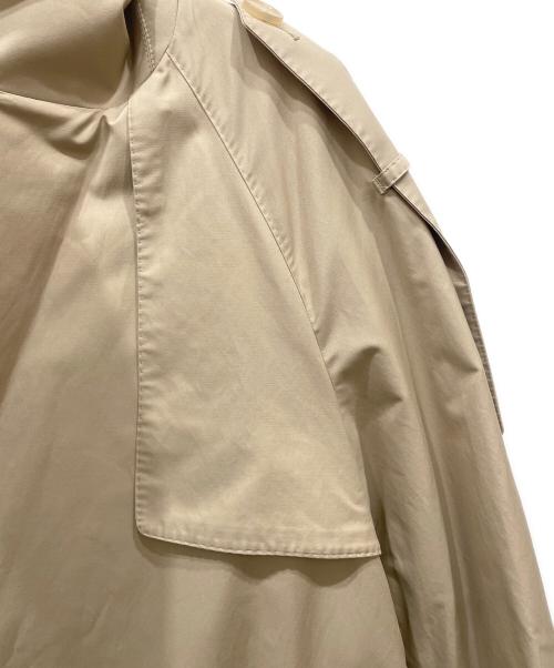 MaxMara（マックスマーラ）MaxMara (マックスマーラ) UTRENCH オーバーサイズ トレンチコート ベージュ サイズ:XSの古着・服飾アイテム