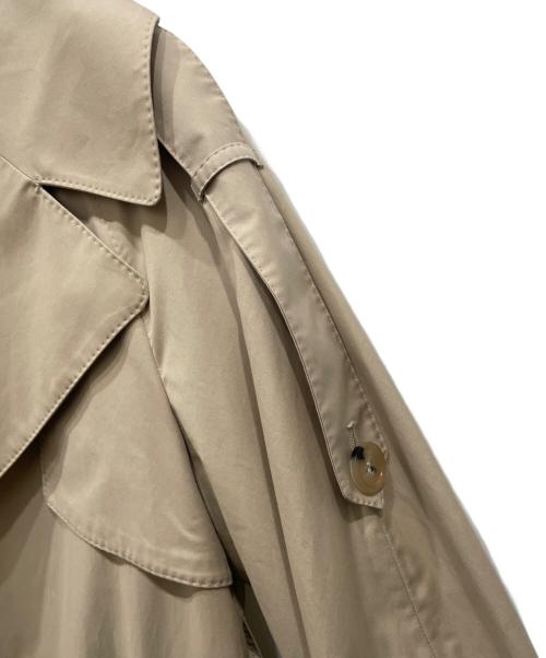 MaxMara（マックスマーラ）MaxMara (マックスマーラ) UTRENCH オーバーサイズ トレンチコート ベージュ サイズ:XSの古着・服飾アイテム