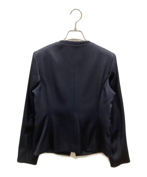 ANAYI（アナイ）ANAYI (アナイ) ノーカラージャケット ネイビー サイズ:SIZE Sの古着・服飾アイテム