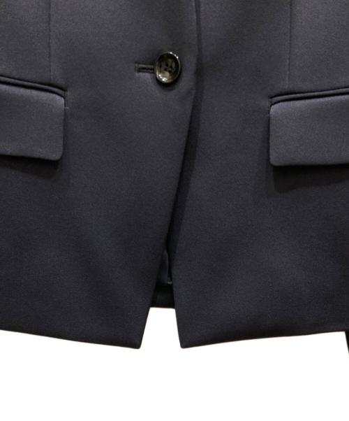 ANAYI（アナイ）ANAYI (アナイ) ノーカラージャケット ネイビー サイズ:SIZE Sの古着・服飾アイテム
