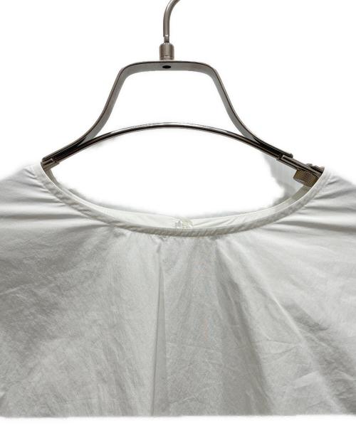 LE PHIL（ル フィル）LE PHIL (ル フィル) ギャザータイプライターブラウス ホワイト サイズ:freeの古着・服飾アイテム