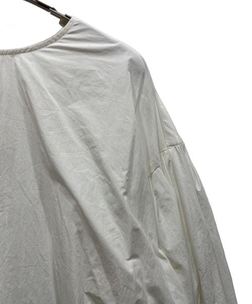 LE PHIL（ル フィル）LE PHIL (ル フィル) ギャザータイプライターブラウス ホワイト サイズ:freeの古着・服飾アイテム