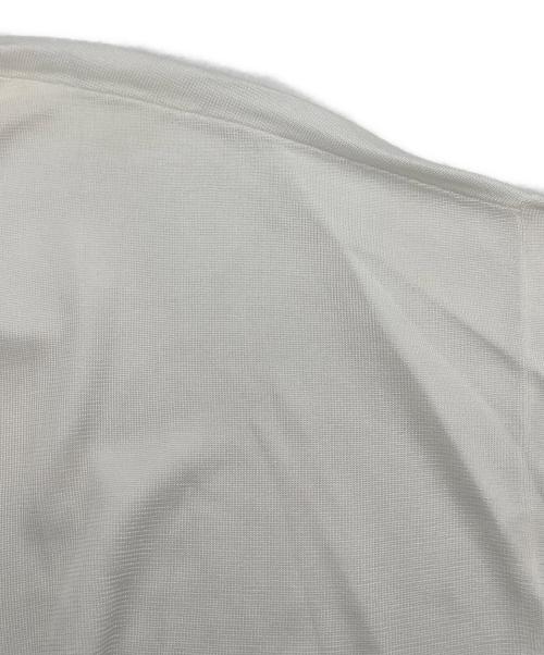 ADORE（アドーア）ADORE (アドーア) スクエアデザインワイドニット ホワイト サイズ:Ⅿの古着・服飾アイテム