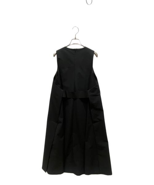 LE PHIL（ル フィル）LE PHIL (ル フィル) ポリエステルツイルジャンパースカート グレー サイズ:XSの古着・服飾アイテム