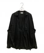 KANEMASA PHIL.カネマサフィル）の古着「Varruse Shirt」｜ブラック