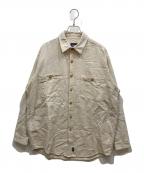 Patagoniaパタゴニア）の古着「リネン混ワークシャツ」｜アイボリー