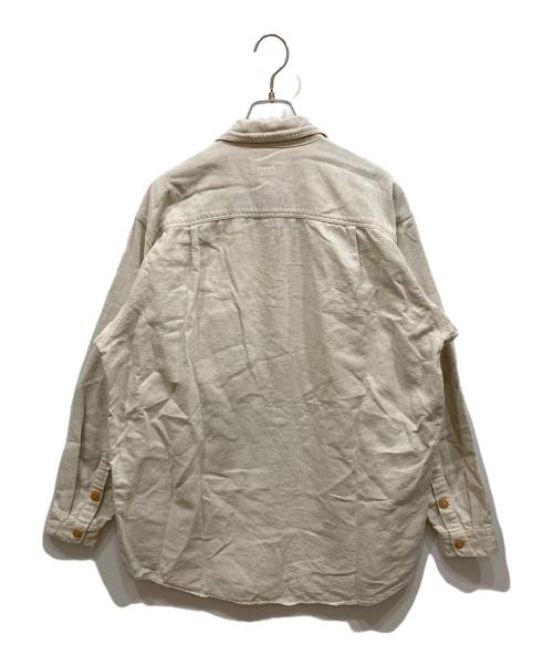 Patagonia（パタゴニア）Patagonia (パタゴニア) リネン混ワークシャツ アイボリー サイズ:SIZE Mの古着・服飾アイテム