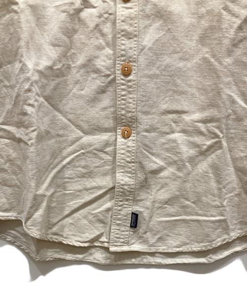 Patagonia（パタゴニア）Patagonia (パタゴニア) リネン混ワークシャツ アイボリー サイズ:SIZE Mの古着・服飾アイテム