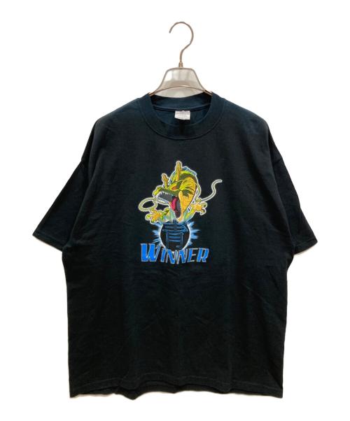 JERZEES（ジャージーズ）JERZEES (ジャージーズ) ドラゴンボールGTグラフィックTシャツ ブラック サイズ:SIZE XLの古着・服飾アイテム