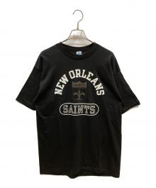 Champion（チャンピオン）の古着「70'sロゴTシャツ」｜ブラック