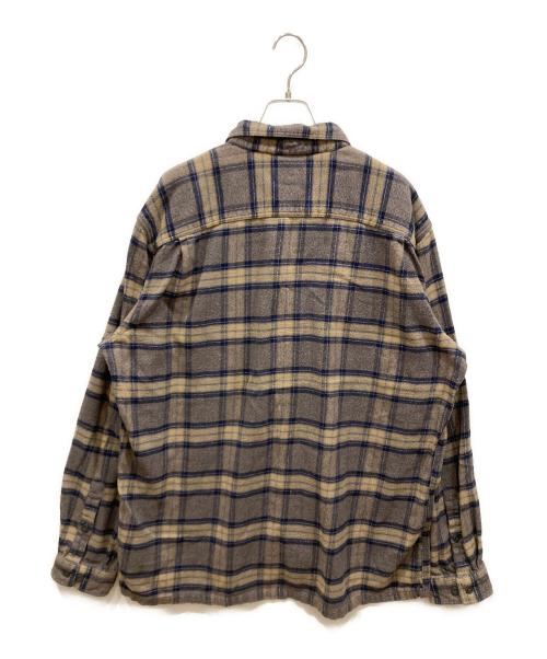 Patagonia（パタゴニア）Patagonia (パタゴニア) フィヨルドフランネルシャツ ブラウン サイズ:SIZE XLの古着・服飾アイテム