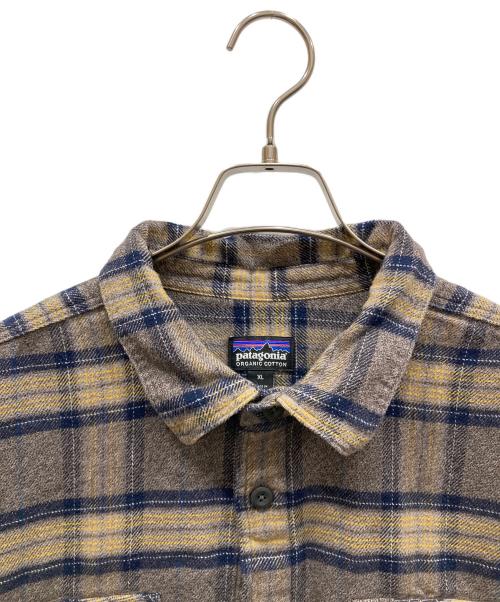 Patagonia（パタゴニア）Patagonia (パタゴニア) フィヨルドフランネルシャツ ブラウン サイズ:SIZE XLの古着・服飾アイテム