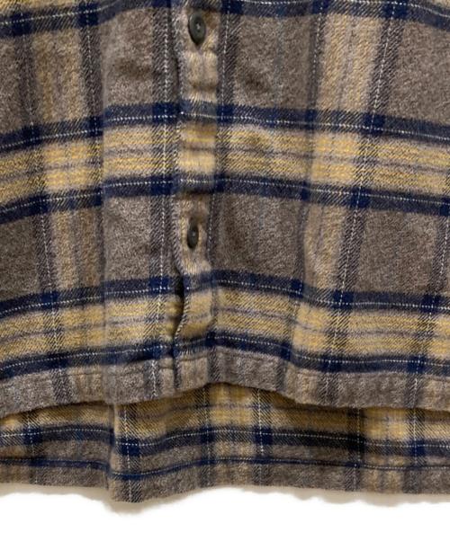 Patagonia（パタゴニア）Patagonia (パタゴニア) フィヨルドフランネルシャツ ブラウン サイズ:SIZE XLの古着・服飾アイテム