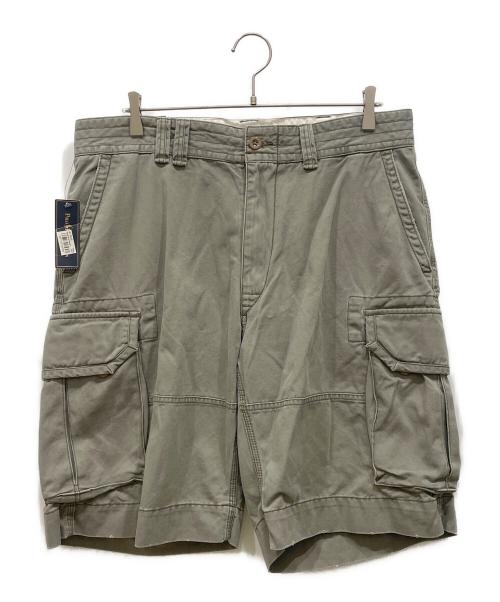 POLO RALPH LAUREN（ポロ・ラルフローレン）POLO RALPH LAUREN (ポロ・ラルフローレン) カーゴハーフパンツ カーキ サイズ:91cm (W36) 未使用品の古着・服飾アイテム