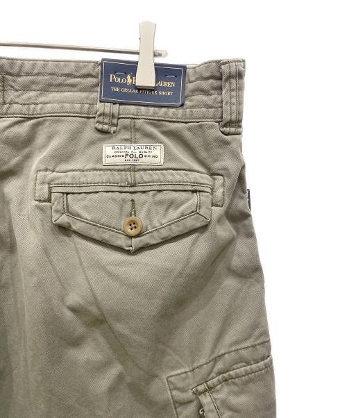 POLO RALPH LAUREN（ポロ・ラルフローレン）POLO RALPH LAUREN (ポロ・ラルフローレン) カーゴハーフパンツ カーキ サイズ:91cm (W36) 未使用品の古着・服飾アイテム