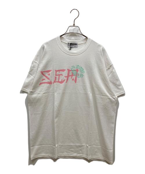 WIND AND SEA（ウィンダンシー）WIND AND SEA (ウィンダンシー) FLAGSTUFF (フラグスタフ) Tシャツ ホワイト サイズ:SIZE XLの古着・服飾アイテム