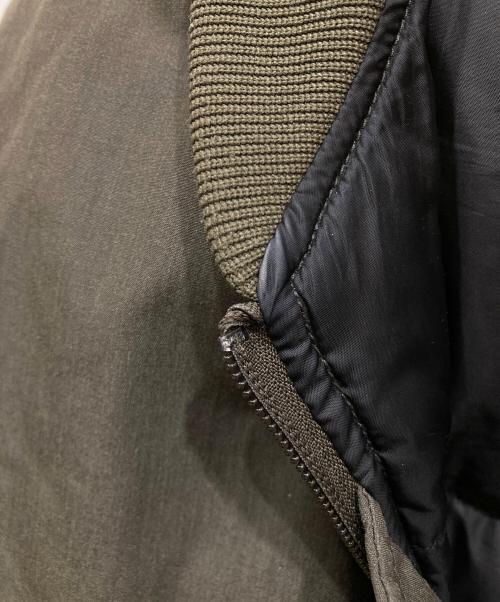 NANGA（ナンガ）NANGA (ナンガ) HINOC DOWN JACKET MA-1 オリーブ サイズ:SIZE Mの古着・服飾アイテム