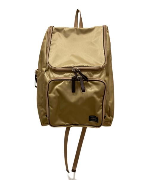 PORTER（ポーター）PORTER (ポーター) PLAN RUCKSACK ベージュの古着・服飾アイテム