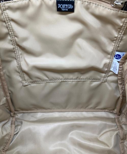 PORTER（ポーター）PORTER (ポーター) PLAN RUCKSACK ベージュの古着・服飾アイテム