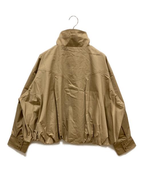 FREAK'S STORE（フリークスストア）FREAK'S STORE (フリークスストア) 配色ダブル衿バルーンコート ブラウン サイズ:SIZE S 未使用品の古着・服飾アイテム