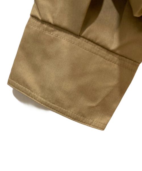 FREAK'S STORE（フリークスストア）FREAK'S STORE (フリークスストア) 配色ダブル衿バルーンコート ブラウン サイズ:SIZE S 未使用品の古着・服飾アイテム