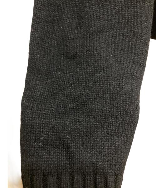 RATS（ラッツ）RATS (ラッツ) PULLOVER KNIT ブラック×ホワイト サイズ:SIZE Lの古着・服飾アイテム
