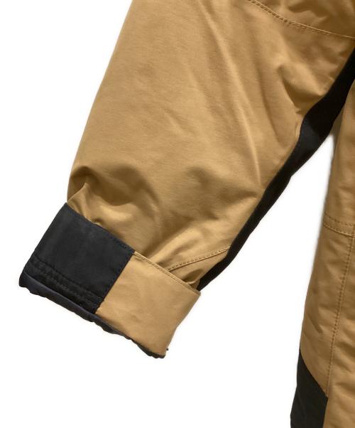 THE NORTH FACE（ザ ノース フェイス）THE NORTH FACE (ザ ノース フェイス) マウンテンダウンジャケット　MOUNTAIN DOWN JACKET ベージュ×ブラック サイズ:SIZE Lの古着・服飾アイテム