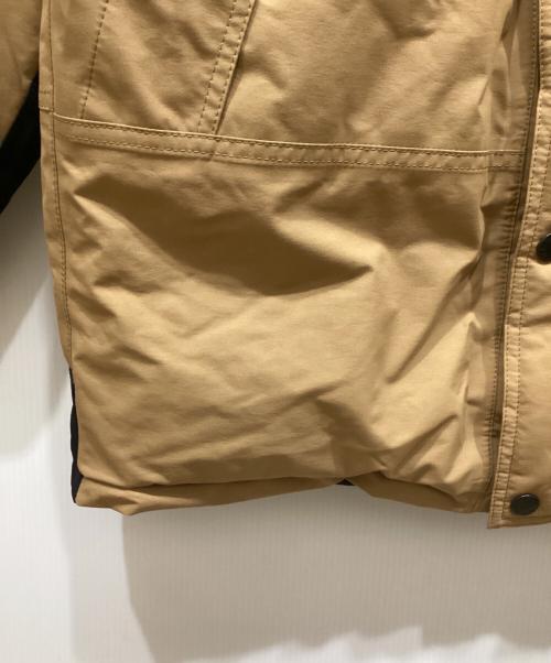 THE NORTH FACE（ザ ノース フェイス）THE NORTH FACE (ザ ノース フェイス) マウンテンダウンジャケット　MOUNTAIN DOWN JACKET ベージュ×ブラック サイズ:SIZE Lの古着・服飾アイテム
