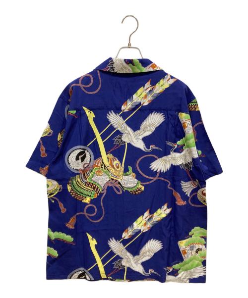 SAPEur（サプール）SAPEur (サプール) ハワイアンシャツ ブルー サイズ:SIZE Mの古着・服飾アイテム