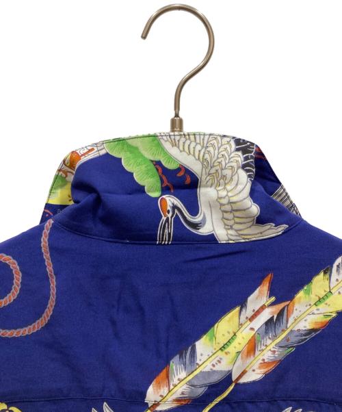 SAPEur（サプール）SAPEur (サプール) ハワイアンシャツ ブルー サイズ:SIZE Mの古着・服飾アイテム