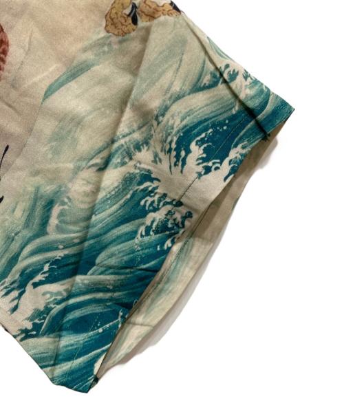 SAPEur（サプール）SAPEur (サプール) ハワイアンシャツ グリーン×ブラウン サイズ:SIZE L 未使用品の古着・服飾アイテム