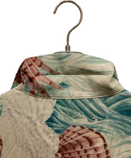 SAPEur（サプール）SAPEur (サプール) ハワイアンシャツ グリーン×ブラウン サイズ:SIZE L 未使用品の古着・服飾アイテム