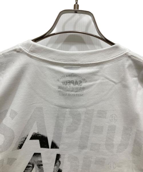 SAPEur（サプール）SAPEur (サプール) 浜田雅功 (ハマダマサトシ) プリントTシャツ ホワイト サイズ:SIZE L 未使用品の古着・服飾アイテム