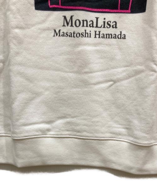 SAPEur（サプール）SAPEur (サプール) 浜田雅功 (ハマダマサトシ) モナリザプリントスウェット アイボリー サイズ:SIZE L 未使用品の古着・服飾アイテム