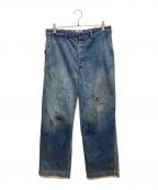 BOWWOWバウワウ）の古着「USN DENM TROUSERS」｜インディゴ